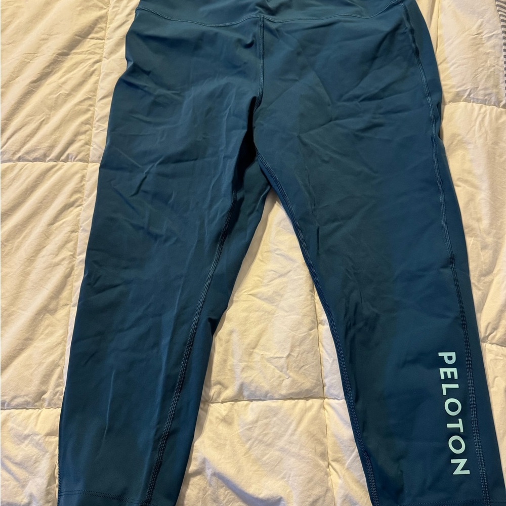 Peloton Teal Leggings